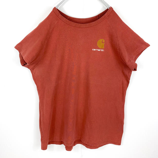 carhartt(カーハート)の夏最終セール‼️USA古着【レア☆レディース カーハート】Tシャツ レディースのトップス(Tシャツ(半袖/袖なし))の商品写真