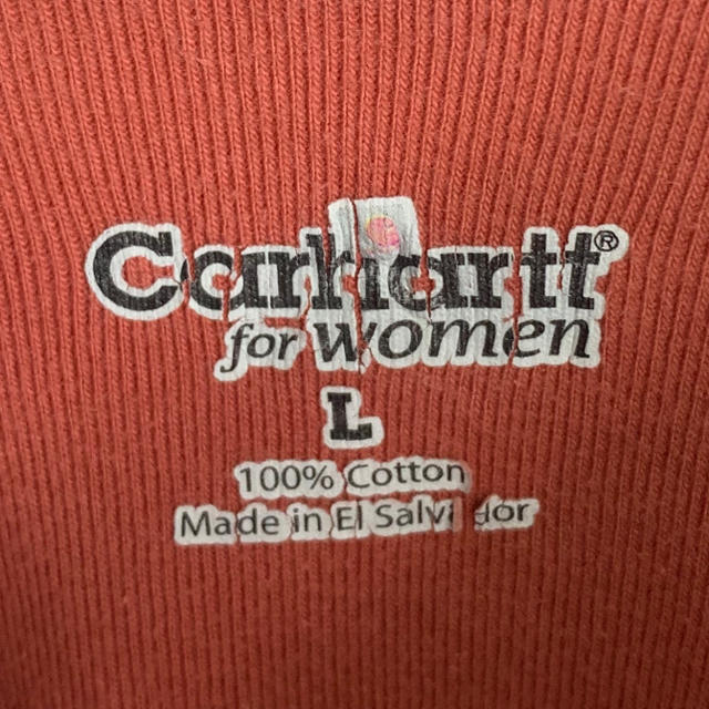 carhartt(カーハート)の夏最終セール‼️USA古着【レア☆レディース カーハート】Tシャツ レディースのトップス(Tシャツ(半袖/袖なし))の商品写真