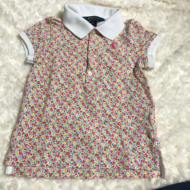 POLO RALPH LAUREN(ポロラルフローレン)の専用POLOラルフローレン トップス ポロシャツ　半袖　100センチ キッズ/ベビー/マタニティのキッズ服女の子用(90cm~)(Tシャツ/カットソー)の商品写真