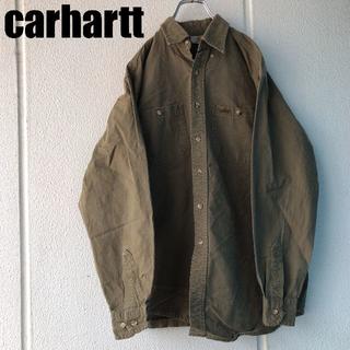カーハート(carhartt)のCARHARTT ボタンダウンシャツ レザータグ(シャツ)