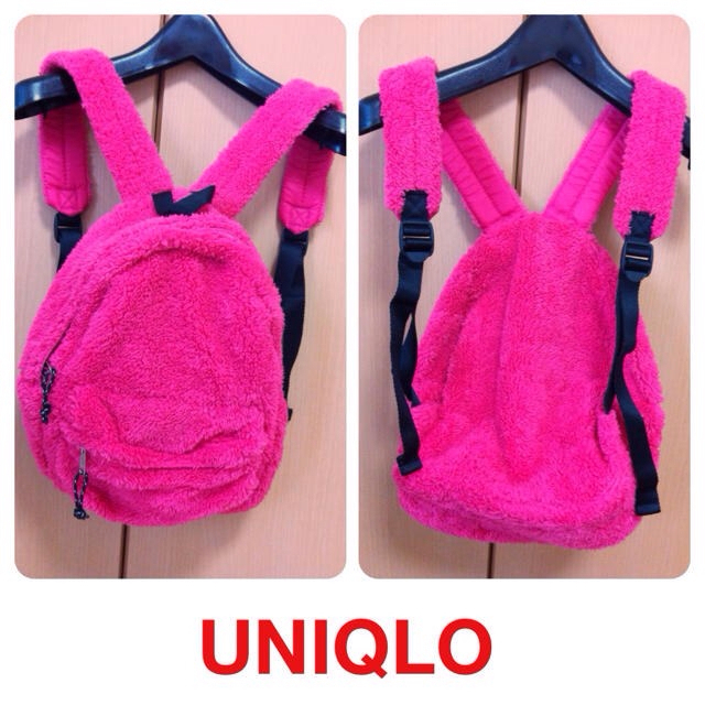 UNIQLO(ユニクロ)の未使用モコモコミニリュック レディースのバッグ(リュック/バックパック)の商品写真
