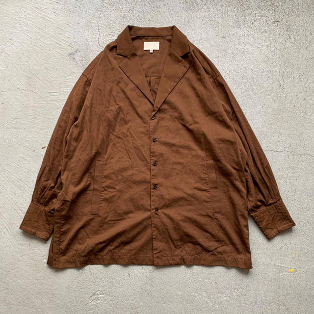 COMOLI(コモリ)のYOKO SAKAMOTO 5 TUCK JACKET メンズのジャケット/アウター(テーラードジャケット)の商品写真