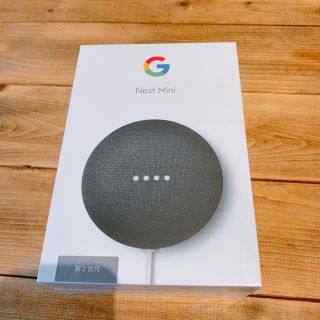 新品未開封☆Google GOOGLE NEST MINI CHALK(スピーカー)