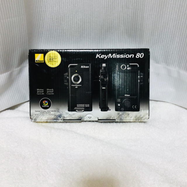 《新品》Nikon 防水ウェアラブルカメラ KeyMission 80 BK