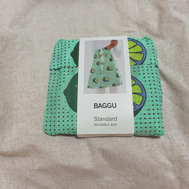 BAGGU エコバッグ　ライム