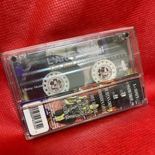 L'Arc〜en〜Ciel Best of singles カセットテープ | フリマアプリ ラクマ