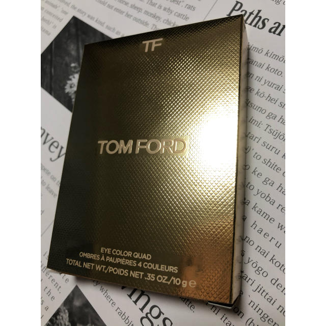 新品限定パッケージ　golden mink Tomford