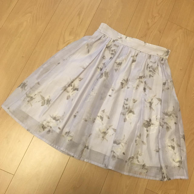 JILL by JILLSTUART(ジルバイジルスチュアート)の♡ブルー　シフォンスカート♡ レディースのスカート(ミニスカート)の商品写真