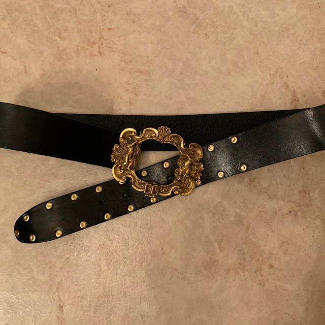 本物】DOLCE&GABBANA バロックバックルベルト ドルチェ&ガッバーナ