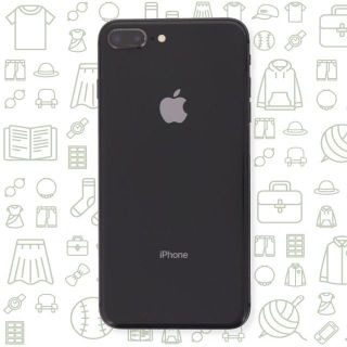 アイフォーン(iPhone)の【C】iPhone8Plus/64/SIMフリー(スマートフォン本体)