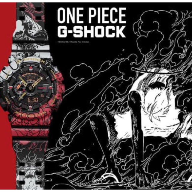 ONE PIECE G-SHOCK ga-110jdb-1a4jr