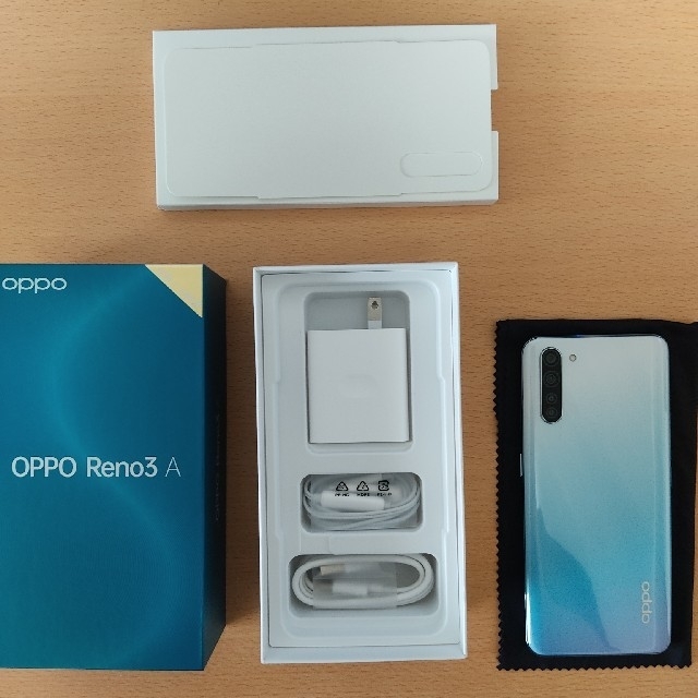 OPPO Reno3 A SIMフリー 白 6GB/128GB 1