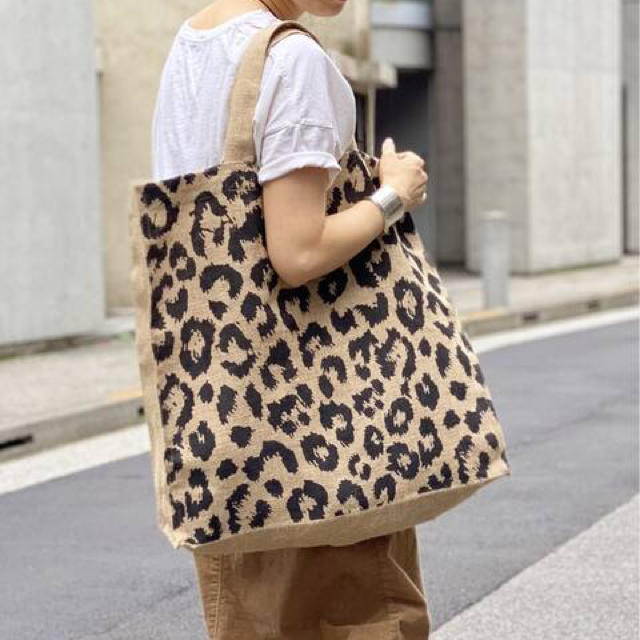 DEUXIEME CLASSE(ドゥーズィエムクラス)の新品【MAISON BENGAL/メゾン ベンガル】 Leopard BAG レディースのバッグ(トートバッグ)の商品写真