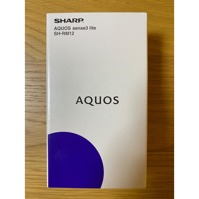 SHARP(シャープ)の新品未使用 AQUOS sense lite 3 Black 黒 スマホ/家電/カメラのスマートフォン/携帯電話(スマートフォン本体)の商品写真