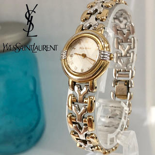 サンローラン(Saint Laurent)のイヴサンローラン時計　レディース腕時計　新品電池　人気ベルト 17(腕時計)