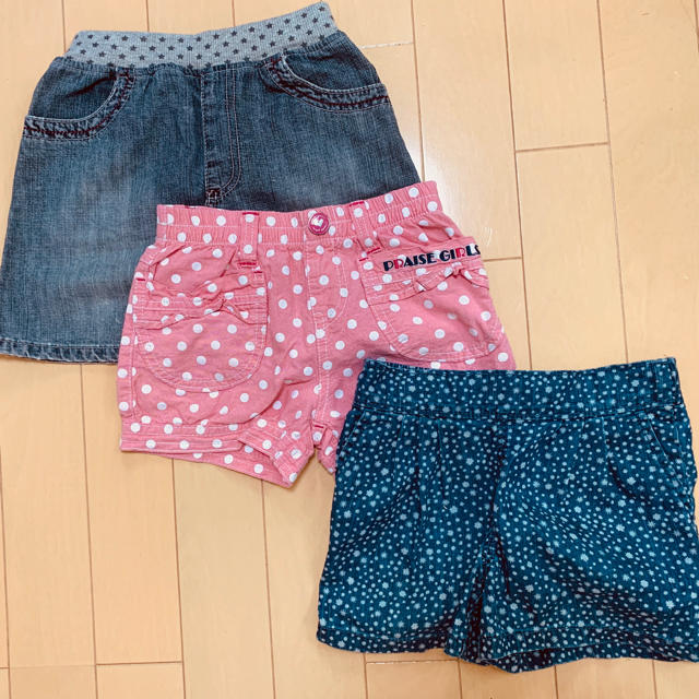 Old Navy(オールドネイビー)の女の子 100cm スカート&短パンセット キッズ/ベビー/マタニティのキッズ服女の子用(90cm~)(スカート)の商品写真