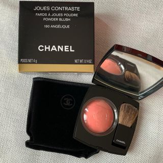 シャネル(CHANEL)の新品未使用！シャネル ジュ コントゥラスト 190 アンジェリック(チーク)