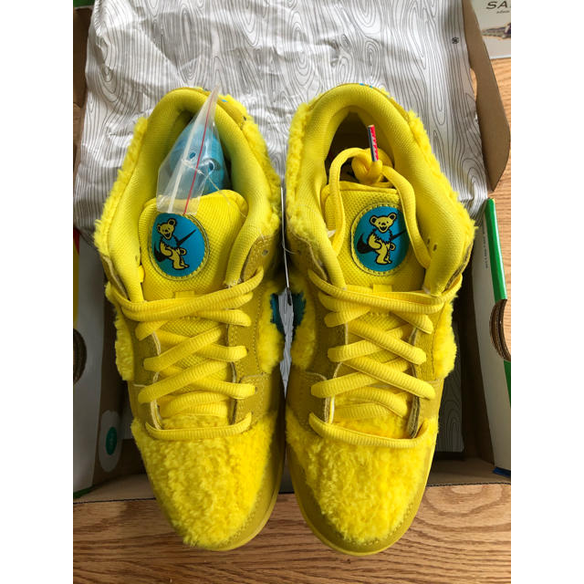 【超目玉】 NIKE - NIKE SB プロ グレイトフル・デッド 27cm ダンク LOW スニーカー 【超目玉】 NIKE - NIKE SB プロ グレイトフル・デッド 27cm ダンク LOW スニーカー
