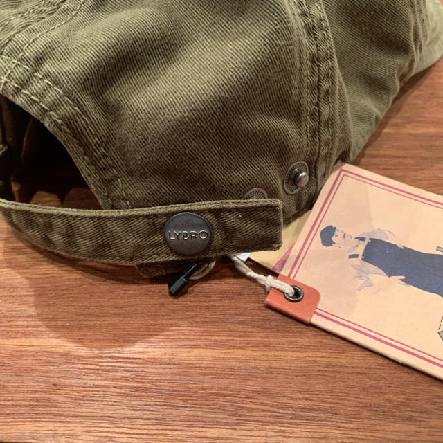 Nigel Cabourn×LYBRO ワークキャップ　カーキ メンズの帽子(キャップ)の商品写真