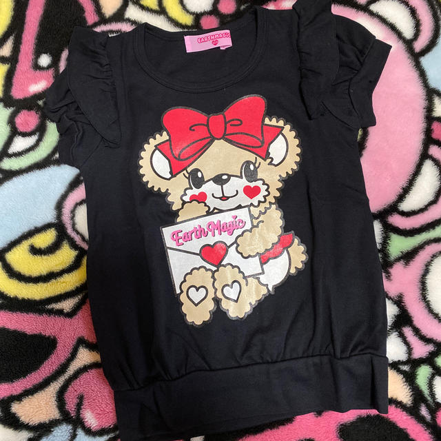 EARTHMAGIC(アースマジック)のあーす キッズ/ベビー/マタニティのキッズ服女の子用(90cm~)(Tシャツ/カットソー)の商品写真