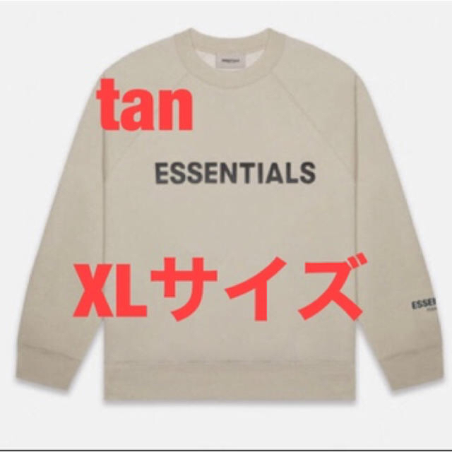 20ss essentials logo クルーネックスウェット