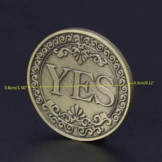 【上質な手触り】イエス ・ノー・コイン  YES NO COIN(トランプ/UNO)