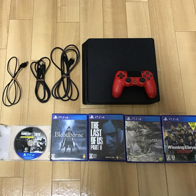 SONY PlayStation4 CUH-2100AB01 ソフト5本セット