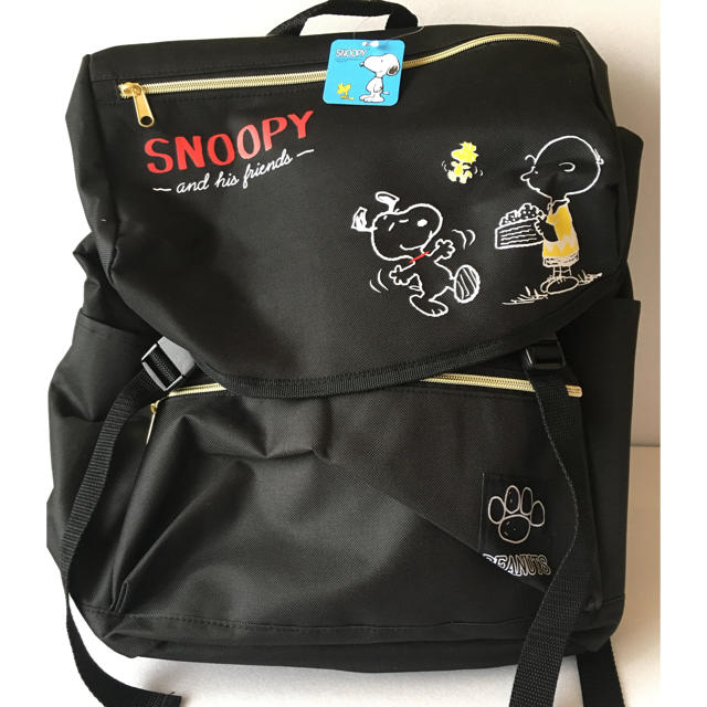 Snoopy スヌーピー リュック 黒 新品未使用 の通販 By ちょこぷぅ00 0 S Shop スヌーピーならラクマ