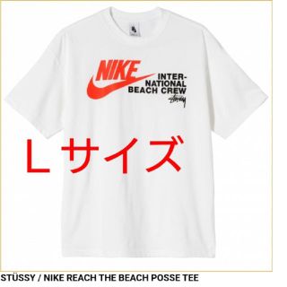 ステューシー(STUSSY)のSTUSSY NIKE TEE ナイキ　ステューシー　Tシャツ　Lサイズ(Tシャツ/カットソー(半袖/袖なし))