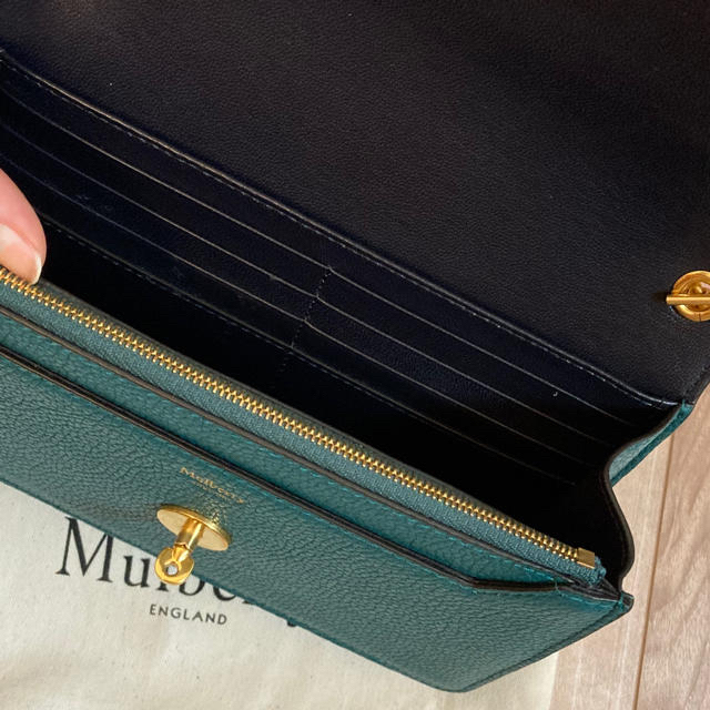 人気デザイナー MULBERRY マルベリー スモールダーリー ブルー - www