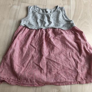 ムジルシリョウヒン(MUJI (無印良品))の無印　チュニック100(Tシャツ/カットソー)