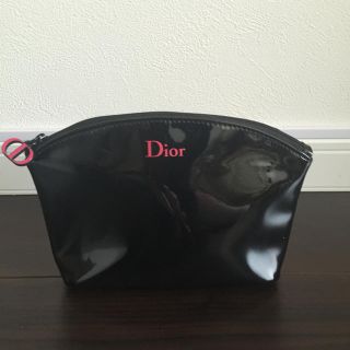 クリスチャンディオール(Christian Dior)の⭐︎ディオール⭐︎エナメルコスメポーチ黒(その他)