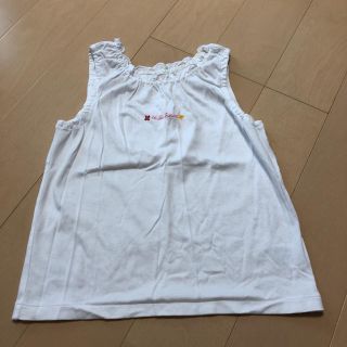 ミキハウス(mikihouse)の新品　ミキハウス　トップス　タンクトップ　130 女の子　キッズ(Tシャツ/カットソー)