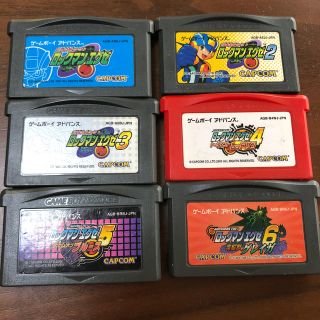 カプコン(CAPCOM)のロックマンエグゼ1〜6セット（中古）(携帯用ゲームソフト)