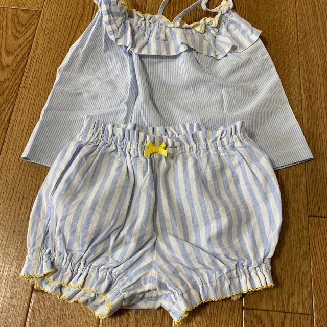 gelato pique(ジェラートピケ)のジェラートピケ  ベビー　セットアップ キッズ/ベビー/マタニティのベビー服(~85cm)(タンクトップ/キャミソール)の商品写真