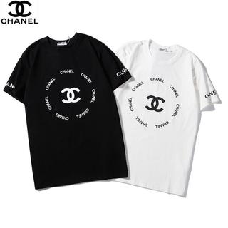 Chanel 送料無料 Chanelシャネルtシャツ 半袖 2枚8000円 028 の通販 ラクマ