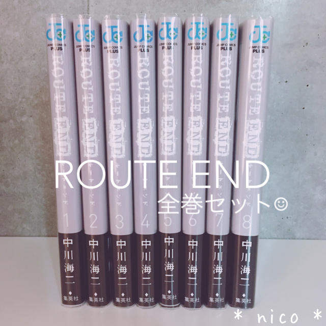 集英社 Route End全巻セット 中川海二 透明カバー付 ルートエンド 全8巻セットの通販 By Nico S Shop シュウエイシャならラクマ