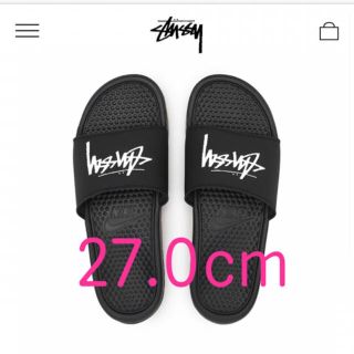 ナイキ(NIKE)の【新品未使用】　STÜSSY / NIKE SLIDE SANDALS 　ナイキ(サンダル)