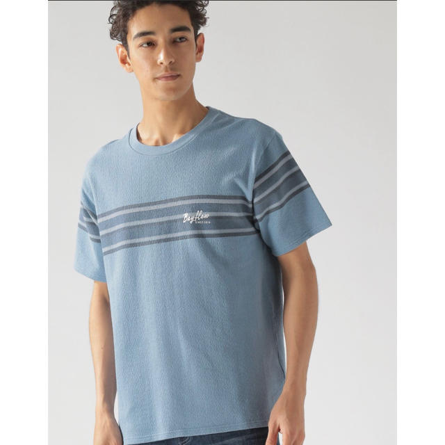 BAYFLOW(ベイフロー)の【BAYFLOW】ブークレムネボーダー Tシャツ メンズのトップス(Tシャツ/カットソー(半袖/袖なし))の商品写真