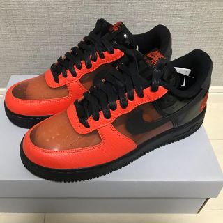 ナイキ(NIKE)のNIKE AIR FORCE 1 '07 PRM 2 Blackorange(スニーカー)