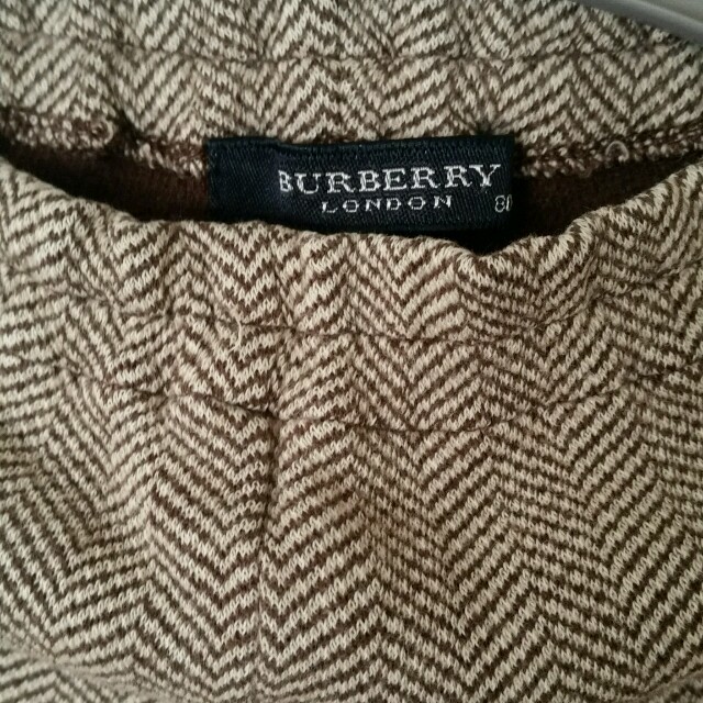 BURBERRY(バーバリー)のBURBERRYベビーパンツsize80 キッズ/ベビー/マタニティのベビー服(~85cm)(パンツ)の商品写真