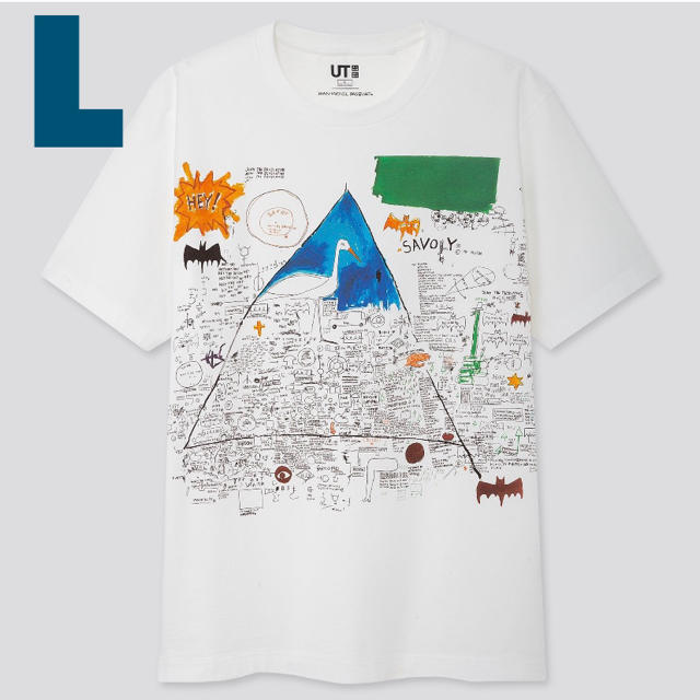 UNIQLO(ユニクロ)のL UNIQLO x ジャン＝ミシェル・バスキア Tシャツ メンズのトップス(Tシャツ/カットソー(半袖/袖なし))の商品写真