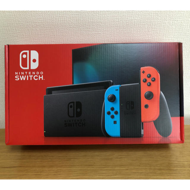 Nintendo Switch ニンテンドースイッチ　ネオンブルー　ネオンレッド