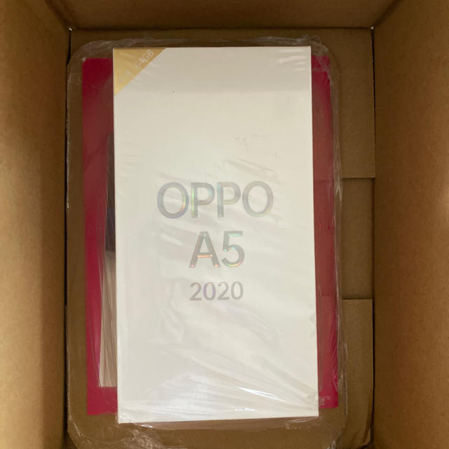 OPPO A5 2020 ブルー　新品未開封SIMフリースマートフォン本体