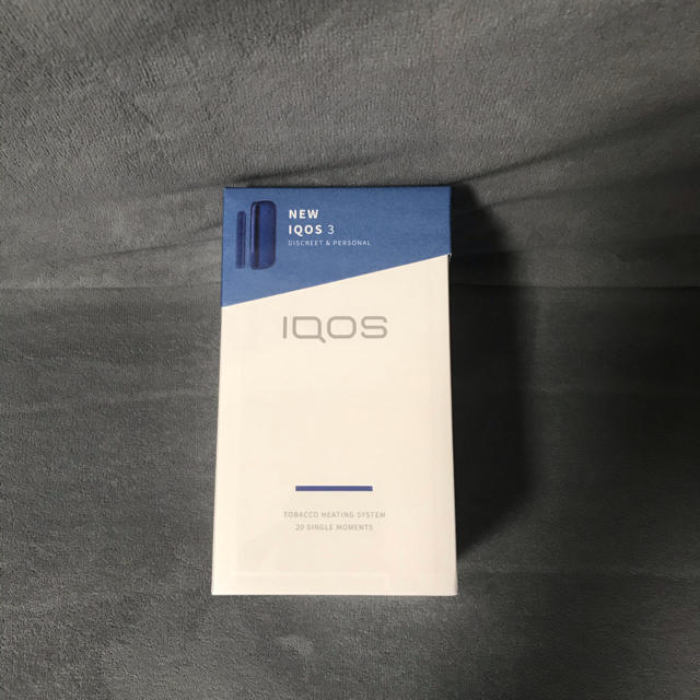 新品 未登録 NEW IQOS 3 アイコス3 青