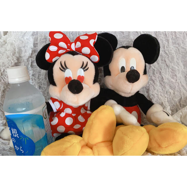 Disney(ディズニー)のミッキー　ミニー　ぬいぐるみ エンタメ/ホビーのおもちゃ/ぬいぐるみ(ぬいぐるみ)の商品写真