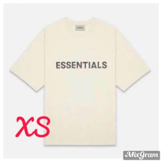 フィアオブゴッド(FEAR OF GOD)の【ESSENTIALS】新作 2020SS ロゴ Tシャツ CREAM(Tシャツ/カットソー(半袖/袖なし))