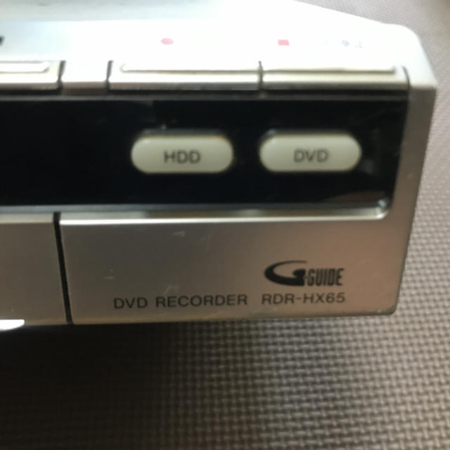 SONY(ソニー)のSONY RDR-HX65 スゴ録　DVDレコーダー DVDプレーヤー スマホ/家電/カメラのテレビ/映像機器(DVDレコーダー)の商品写真