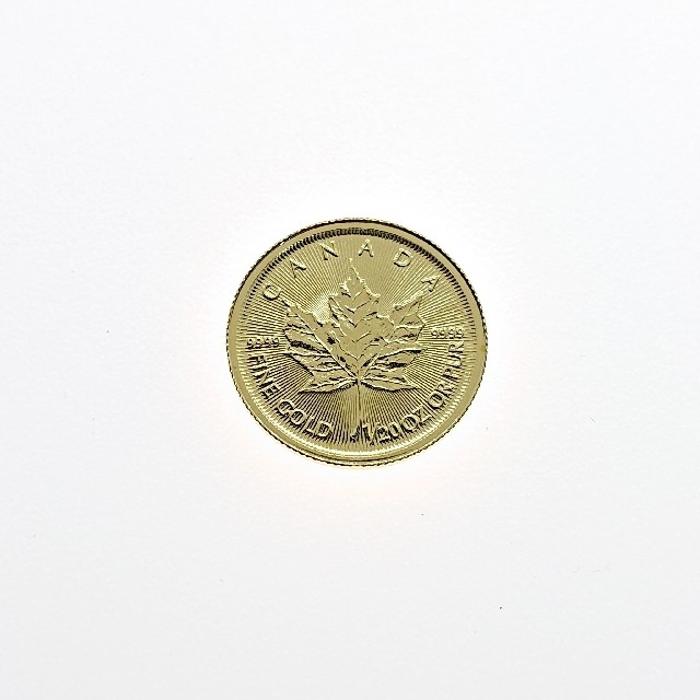 ■メイプルリーフ金貨 エンタメ/ホビーの美術品/アンティーク(貨幣)の商品写真