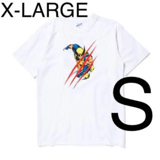 エクストララージ(XLARGE)のX-LARGE ウルヴァリン マーベル コラボ Ｔシャツ 白 S(Tシャツ/カットソー(半袖/袖なし))